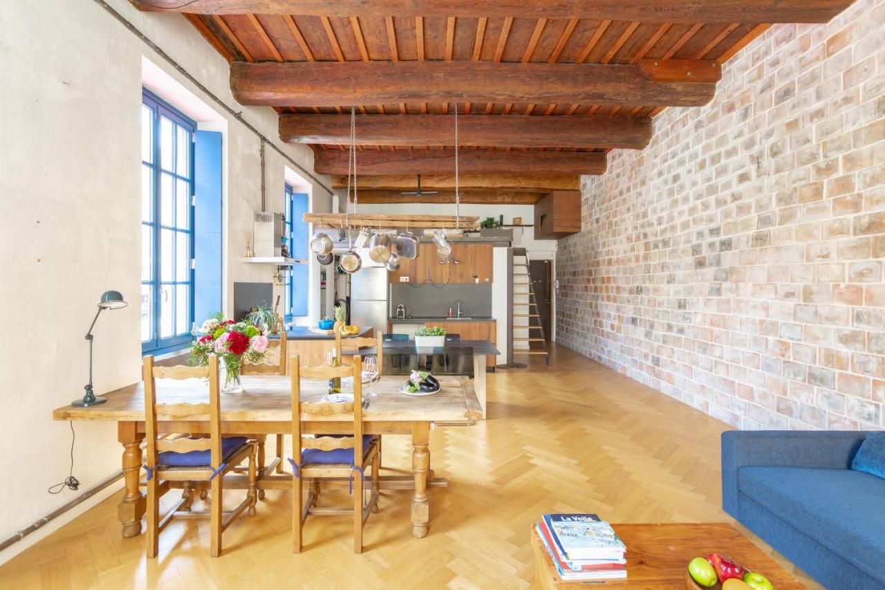 Sunny Stylish Spacious Loft In Old-Port Marseille Eksteriør bilde
