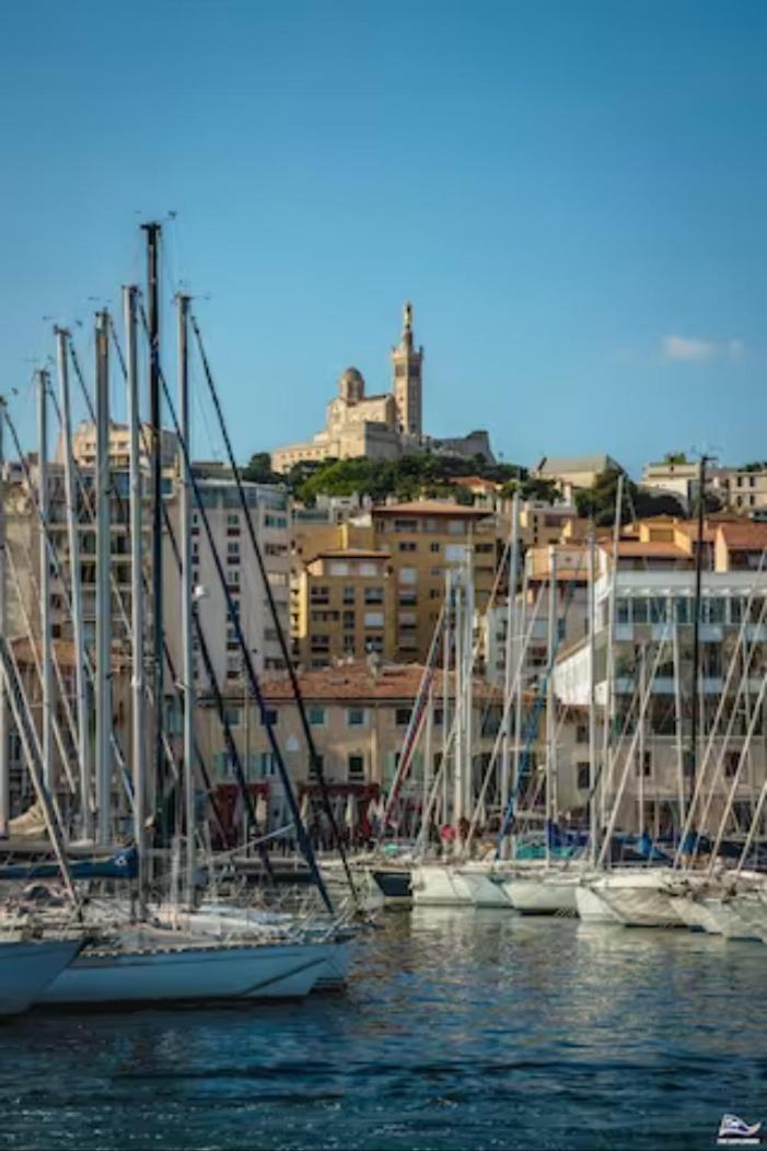 Sunny Stylish Spacious Loft In Old-Port Marseille Eksteriør bilde